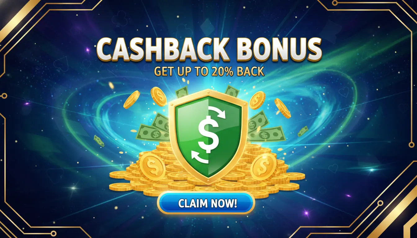 Cashback Bonus bei Just casino